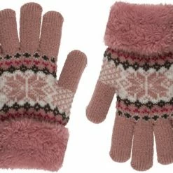 Beste deal ❤️ Fop En Bij Handschoenen Kinderen - Roze - 4-7 Jaar - One Size - Winter - Warm - Meisjes - Jongens 🥰