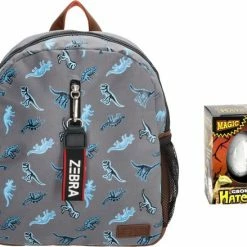 Korting โ๏ธ Zebra Trends Zebra Rugzak Dino X-Ray Blauw Rugtas + Dino Ei ๐