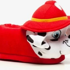 Coupon 😀 Paw Patrol Marshall Kinder Pantoffels - Rood - Maat 26/27 - Sloffen 🧨