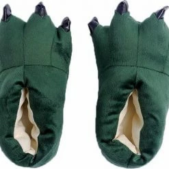 Beste deal 😉 La Señorita Draak Sloffen Dino Pantoffel Groen Maat 28/29 Bij Dino Verkleedpak Draak Verkleedkleding 👍