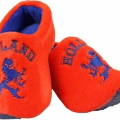 Aanbiedingen 🔥 Elcee-Haly Hollandse Supporters Klompen – Oranje Leeuw – Warme Sloffen – Maat 36 / 37 😉