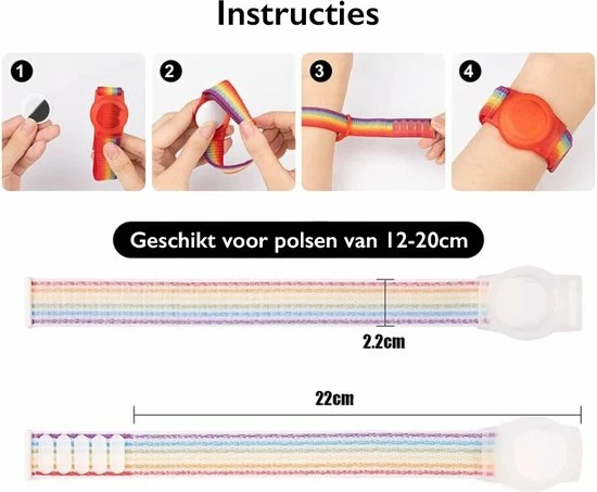 Kopen 🎉 Consumerce® Premium Armband Geschikt Voor Apple AirTag Voor Kinderen Met Klittenband Sluiting Rose | AirTag-sleutelhanger Hoesje Kind | Polsband GPS Horloge Kind | Tracker Houder Armband | Trackers Band | Kinder Horloge | Peuter | GPS Senioren ✔️ 4 Kopen 🎉 Consumerce® Premium Armband Geschikt Voor Apple AirTag Voor Kinderen Met Klittenband Sluiting Rose | AirTag-sleutelhanger Hoesje Kind | Polsband GPS Horloge Kind | Tracker Houder Armband | Trackers Band | Kinder Horloge | Peuter | GPS Senioren ✔️ - Afbeelding 4