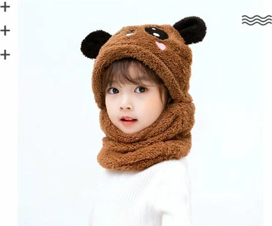 Kopen β€οΈ Fiory Wintermuts En Sjaal Kinderen| 2 In 1| Wintermuts Beer Kids| Muts| Fleece Wintermuts| Bruin | 1.5 -5 Jaar π 1 Kopen β€οΈ Fiory Wintermuts En Sjaal Kinderen| 2 In 1| Wintermuts Beer Kids| Muts| Fleece Wintermuts| Bruin | 1.5 -5 Jaar π