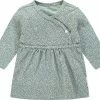 Korting ⌛ Noppies Meisjes Jurk Mattie - Grey Mint - Maat 62 ✨