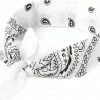 Goedkoop ❤️ Merkloos Bandana - Wit - Unisex - Festival - Carnaval - Bandana Hond ⌛