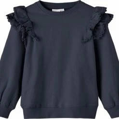 Gloednieuw ⌛ NAME IT NMFOMI SWEAT BRU Meisjes Trui - Maat 86 ❤️