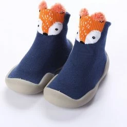 Kopen ๐ Baby-slofje.nl Anti-Slip Babyschoentjes - Soksloffen - Eerste Loopschoentjes Van Baby-Slofje - Blauw Vos Maat 22/23 ๐งจ