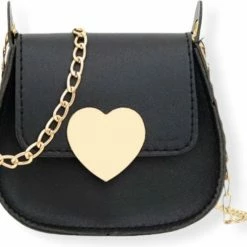 Gloednieuw 🎁 Fabs World Klein Handtasje Kat Met Zwarte Glitters 🌟