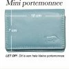 Gloednieuw ✨ Arrigo Dames Portemonnee Mini Lichtblauw Leer - Dames Portemonnee Lichtblauw Extra Klein 🛒