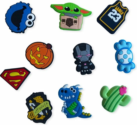 Beste Verkoop β€οΈ Merkloos Charms Voor Crocs - Accessoires Voor Crocs - 10 Willekeurige Pins - Jongens π 1 Beste Verkoop β€οΈ Merkloos Charms Voor Crocs - Accessoires Voor Crocs - 10 Willekeurige Pins - Jongens π