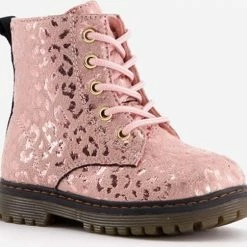 Top 10 🎉 Blue Box Meisjes Veterboots Met Luipaardprint - Roze - Maat 21 😀