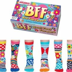 Begroting 🎁 United Oddsocks ODD 🧦 SOCKS Meisjes Sokken BFF Multipack - Mistmatched Sokken - Maat 30-38 - Cadeaudoos 👏