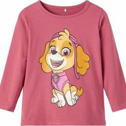Coupon 😀 NAME IT NMFSEMANA PAWPATROL LS TOP BOX VDE Meisjes T-shirt - Maat 98 🥰