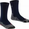 Hete verkoop ⭐ FALKE TK2 Wandelsokken Warm Winter Zacht Thermisch Ademend Anti-blaar Antizweet Zonder Motief Met Elastische Boord Merinowol Blauw Unisex Sportsokken - Maat 23-26 🎉