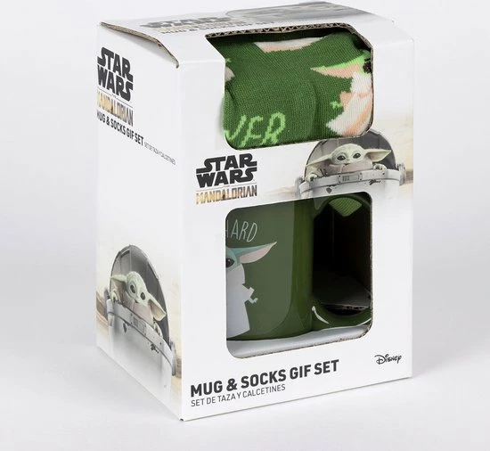 Beste Pirce π₯ Star Wars The Mandalorian Geschenkset / Giftbox - Mok En Sokken - Maat 40-46 β 4 Beste Pirce π₯ Star Wars The Mandalorian Geschenkset / Giftbox - Mok En Sokken - Maat 40-46 β - Afbeelding 4