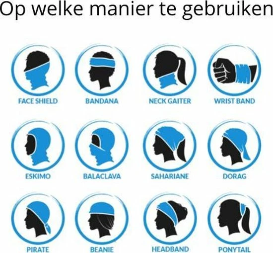 Goedkoop ❤️ Merkloos Bandana - Wit - Unisex - Festival - Carnaval - Bandana Hond ⌛ 5 Goedkoop ❤️ Merkloos Bandana - Wit - Unisex - Festival - Carnaval - Bandana Hond ⌛ - Afbeelding 5