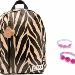 Beste deal ⌛ Zebra Trends Rugzak Zebra Goud Rugtas + Armbandje 🤩
