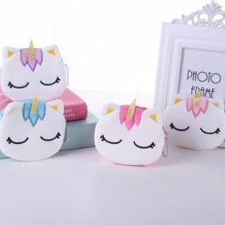 Begroting ⌛ Merkloos Unicorn Kinder Portemonnee - 10 X 10cm - Meisjes Portemonnee - Portemonee - Wallet - Portefeuille - Schoencadeautjes Voor Sinterklaas - Roze 👍 -Bergstein Shop 550x514 5