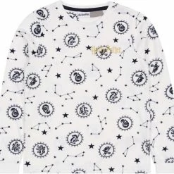Groothandel 🥰 Harry Potter Zweinstein Afdelingen - Velours Pyjama Met Lange Mouwen Voor Meisjes, Wit / Marineblauw / 158-164 ⭐ -Bergstein Shop 550x517