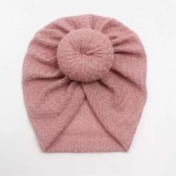 Beste Verkoop 🛒 MINIIYOU 2 Stuks - Meisjes Babymutsjes Tulband - Roze Taupe - 3-15 Mnd ⭐ -Bergstein Shop 550x532