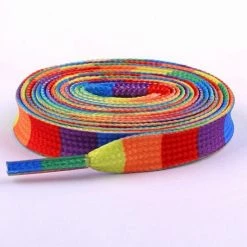 Korting 🛒 Diamondheart Veters Regenboog - Gekleurde Veters - Pride 🔔