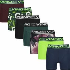 Beste deal ✔️ Vingino Boxer-WEEK 7-PACK Jongens Onderbroek - Maat 146/152 🎁