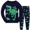 Promo 🎉 Merkloos Pyjama Dinosaurus - Kinderpyjama - Pyjama - Slapen - Kinderen - Pyjama Voor Jongens - Pyjama Voor Meisjes - Pyjama Voor Kinderen - Dino Pyjama 😉