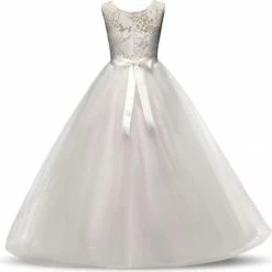 Flash-uitverkoop ๐ฏ La Señorita Communie Jurk Bruidsmeisjes Jurk Bruidsjurk Wit 158-164 (160) Prinsessen Jurk Feestjurk + Bloemenkrans ๐ 14 Flash-uitverkoop ๐ฏ La Señorita Communie Jurk Bruidsmeisjes Jurk Bruidsjurk Wit 158-164 (160) Prinsessen Jurk Feestjurk + Bloemenkrans ๐ -Bergstein Shop 550x544 4