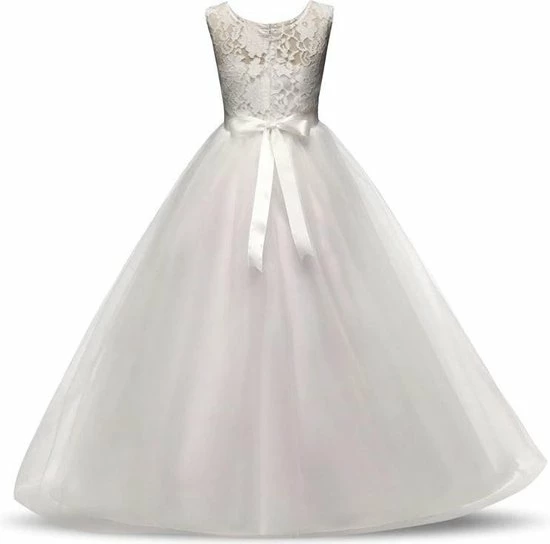 Flash-uitverkoop ๐ฏ La Señorita Communie Jurk Bruidsmeisjes Jurk Bruidsjurk Wit 158-164 (160) Prinsessen Jurk Feestjurk + Bloemenkrans ๐ 7 Flash-uitverkoop ๐ฏ La Señorita Communie Jurk Bruidsmeisjes Jurk Bruidsjurk Wit 158-164 (160) Prinsessen Jurk Feestjurk + Bloemenkrans ๐ - Afbeelding 7