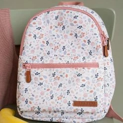 Gloednieuw 💯 Little Dutch Rugzak - Bloemetjes - Wit/Roze ⭐ -Bergstein Shop 550x547 1