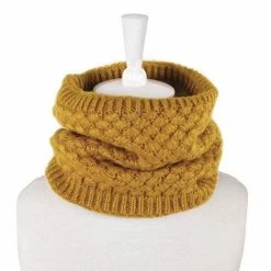 Beste deal 😍 Gebreide Colsjaal Okergeel | Teddy Voering | Fashion Favorite ✔️ -Bergstein Shop 550x550 11