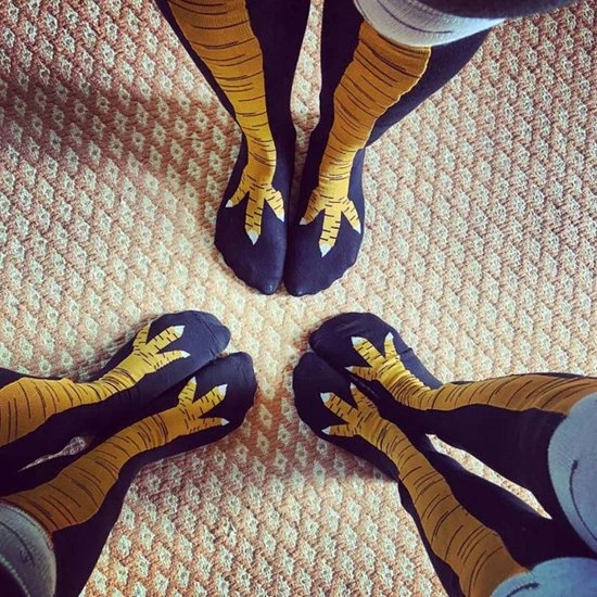 Korting 👏 Merkloos Kippensokken - Chicken Leg 🧦 Socks- Extensso® - Sokken- Kousen- Funny- Gekke - Grappige Kippensokken - Kippenpoten Hoge Knie Kousen - Grappige Sokken - 3D Cartoon - Kippenvoet Sokken - Geschenk - Kado Sokken - Kousen 1 Paar - Happysoks 😀 3 Korting 👏 Merkloos Kippensokken - Chicken Leg 🧦 Socks- Extensso® - Sokken- Kousen- Funny- Gekke - Grappige Kippensokken - Kippenpoten Hoge Knie Kousen - Grappige Sokken - 3D Cartoon - Kippenvoet Sokken - Geschenk - Kado Sokken - Kousen 1 Paar - Happysoks 😀 - Afbeelding 3