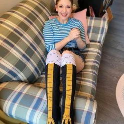 Korting 👏 Merkloos Kippensokken - Chicken Leg 🧦 Socks- Extensso® - Sokken- Kousen- Funny- Gekke - Grappige Kippensokken - Kippenpoten Hoge Knie Kousen - Grappige Sokken - 3D Cartoon - Kippenvoet Sokken - Geschenk - Kado Sokken - Kousen 1 Paar - Happysoks 😀 17 Korting 👏 Merkloos Kippensokken - Chicken Leg 🧦 Socks- Extensso® - Sokken- Kousen- Funny- Gekke - Grappige Kippensokken - Kippenpoten Hoge Knie Kousen - Grappige Sokken - 3D Cartoon - Kippenvoet Sokken - Geschenk - Kado Sokken - Kousen 1 Paar - Happysoks 😀 -Bergstein Shop 550x550 124