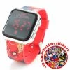 Groothandel 👍 LED Horloge Spiderman Voor Kinderen - Digitaal Smartwatch Look – Spider-man Rood Kinderhorloge LW01 😉