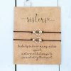Beste Pirce 🛒 Akyol Vriendschapsarmband - Armband Voor Zusjes- Zussen Armband -sisters Armband -cadeau Voor Zus -zusjes Armband -armband Voor 2Afstelbaar - Hartje - Armband - Geschenk - Cadeau - Liefde – Vriendschap – 30 Cm - Best Friends Armband 🤩