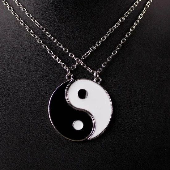 Nieuw ⭐ Bixorp Friends BFF Ketting Voor 2 Met Yin Yang In Twee Helften - Vriendschapsketting Meisjes - Best Friends Ketting Vriendschap Cadeau Voor Twee 😀 9 Nieuw ⭐ Bixorp Friends BFF Ketting Voor 2 Met Yin Yang In Twee Helften - Vriendschapsketting Meisjes - Best Friends Ketting Vriendschap Cadeau Voor Twee 😀 - Afbeelding 9