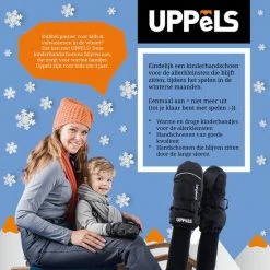 Beste Pirce 🎉 Uppels Kinderhandschoenen Met Lange Sleeve -kinderwanten - Unisex - Zwart - Tot En Met 3 Jaar - Waterafstotend Nylon - Perfect Tijdens De Winter En De Wintersportvakantie - Skihandschoenen - Waterproof, Winddicht En Ademend] 😉 -Bergstein Shop 550x550 158