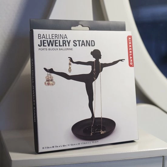 Beste recensies van 🥰 Kikkerland Sieradenhouder - In Een Vorm Van Een Dansende Ballerina - Sieradenboom - Geschikt Voor Oorbellen / Kettingen / Armbanden/ Ringen - Voor Je Sieradencollectie – Sieradenstandaard - Juwelen - Magnetisch - Sieradenrekje 😉 3 Beste recensies van 🥰 Kikkerland Sieradenhouder - In Een Vorm Van Een Dansende Ballerina - Sieradenboom - Geschikt Voor Oorbellen / Kettingen / Armbanden/ Ringen - Voor Je Sieradencollectie – Sieradenstandaard - Juwelen - Magnetisch - Sieradenrekje 😉 - Afbeelding 3
