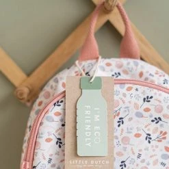 Gloednieuw 💯 Little Dutch Rugzak - Bloemetjes - Wit/Roze ⭐ -Bergstein Shop 550x550 252