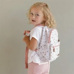 Gloednieuw 💯 Little Dutch Rugzak - Bloemetjes - Wit/Roze ⭐ -Bergstein Shop 550x550 255