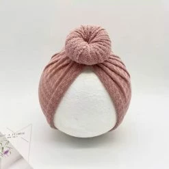 Beste Verkoop 🛒 MINIIYOU 2 Stuks - Meisjes Babymutsjes Tulband - Roze Taupe - 3-15 Mnd ⭐ -Bergstein Shop 550x550 26