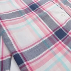 Beste Pirce 🔔 La V La-V Pyjama Sets Voor Meisjes Met Geruite Flanel Broek Donkerblauw/roze 164-170 🥰 -Bergstein Shop 550x550 347