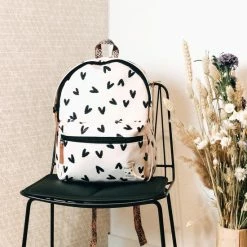 Beste deal 👏 Kidzroom Lucky Me - Rugzak - 2 T/m 6 Jaar - Wit - Hartjes 🎁 -Bergstein Shop 550x550 41