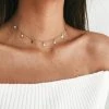 Goedkoopste 🤩 Ster- Bedelketting- Goldenspot - Ketting Sterren - Choker Collier - Zilver Kleurig - 42 Cm - 🥰
