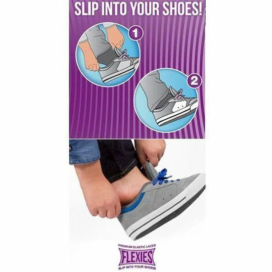 Beste Verkoop β Mr. Lacy - Schoenveter - Flexies - Plat - Zwart - Elastische Veters - Lengte 90 Cm π₯ 3 Beste Verkoop β Mr. Lacy - Schoenveter - Flexies - Plat - Zwart - Elastische Veters - Lengte 90 Cm π₯ - Afbeelding 3