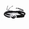 Hete verkoop 🌟 Best Friends - Yin Yang Armband | Zwart / Wit | Nylon | Fashion Favorite 🎁