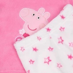 Goedkoop ✔️ Peppa Pig - Fleece Meisjespyjama, Roze En Wit OEKO-TEX / 116-128 👍 -Bergstein Shop 550x550 463