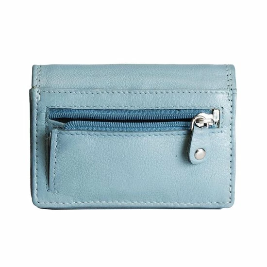 Gloednieuw โจ Arrigo Dames Portemonnee Mini Lichtblauw Leer - Dames Portemonnee Lichtblauw Extra Klein ๐ 4 Gloednieuw โจ Arrigo Dames Portemonnee Mini Lichtblauw Leer - Dames Portemonnee Lichtblauw Extra Klein ๐ - Afbeelding 4