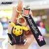 Aanbiedingen 🛒 AllesKidz Pokémon Sleutelhanger Pikachu - Kinder Sleutelhanger - Pokémon - Cadeau - Keychain - Zwart 🔥