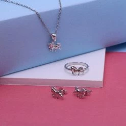 Goedkoop ⭐ Lucardi - Zilveren Kinderketting Paard ❤️ -Bergstein Shop 550x550 515